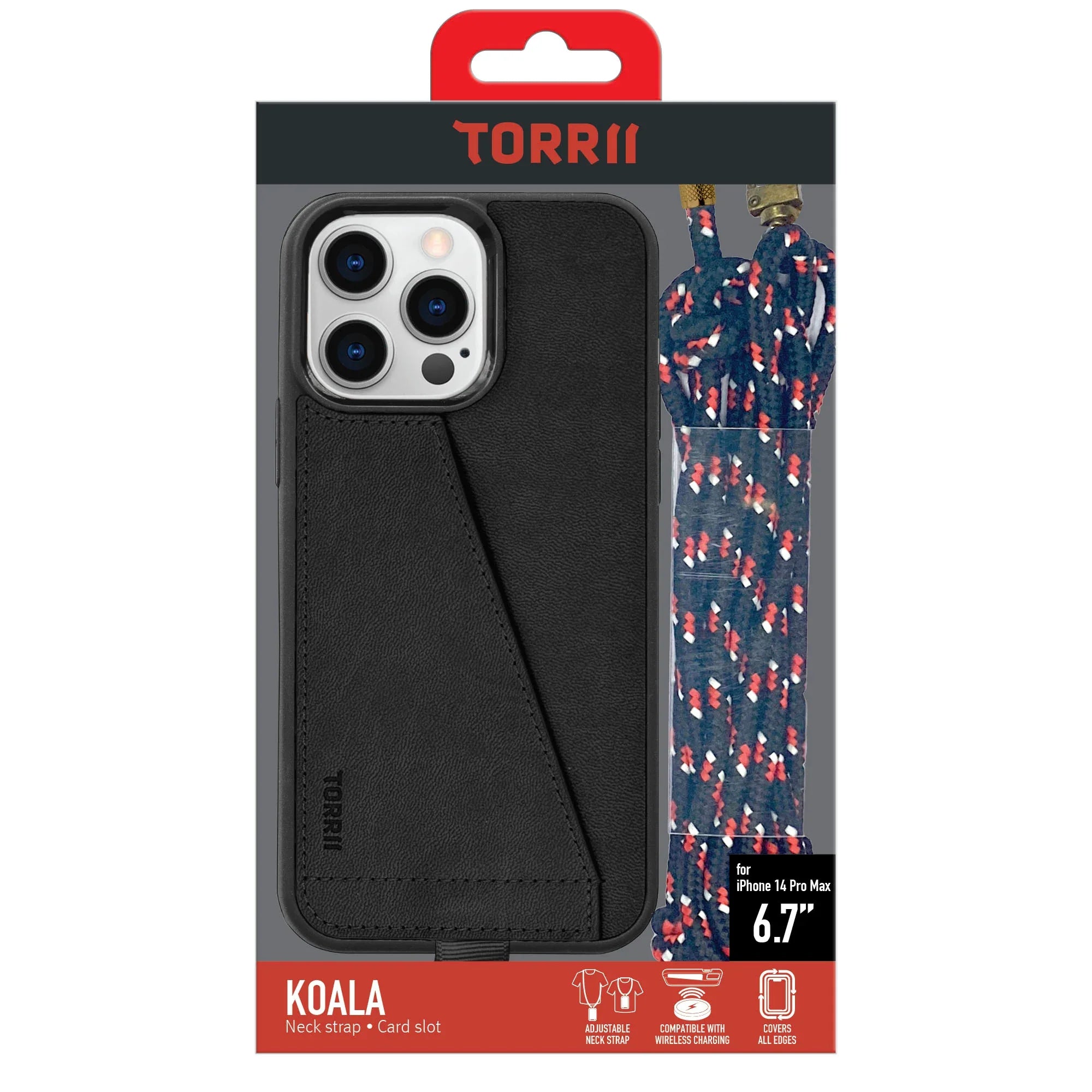 iPhone 14 Pro Max Torrii Koala Case - Black - Tashqila iPhone 14 Pro Max Torrii Koala Case - Black - Tashqila